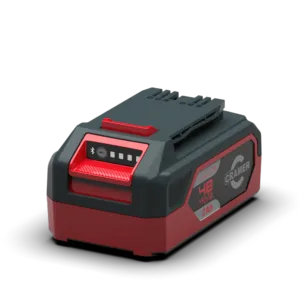 Batterie rechargeable 48V96 2Ah pour outils de jardinage et appareils électriques.