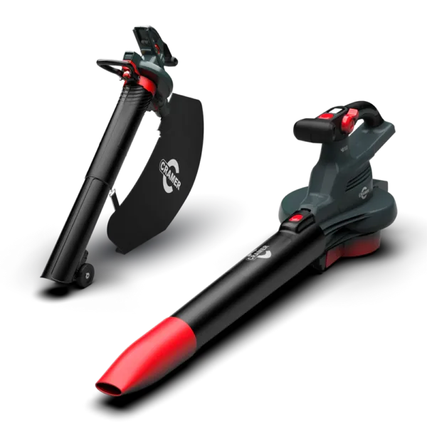 Souffleur, aspirateur et broyeur de feuilles sans fil, puissance 48V, outil de jardin multifonction.