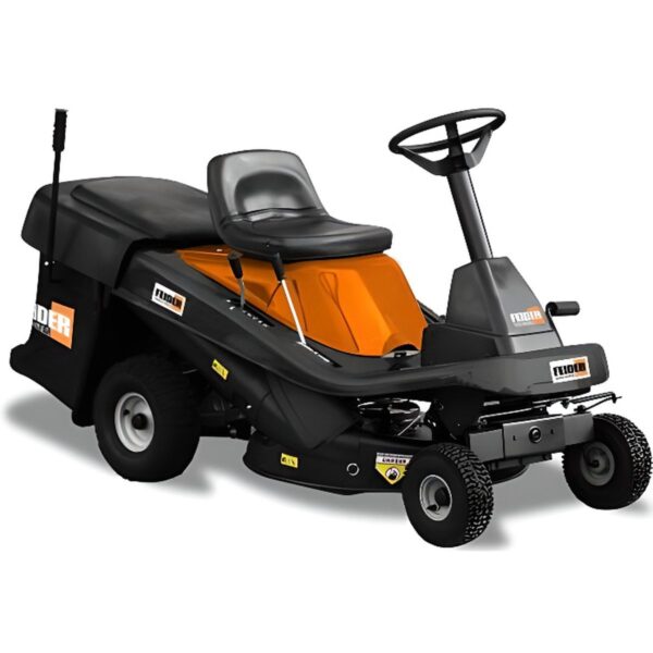 Tondeuse Rider autoportée thermique, moteur 432 cm³, tondeuse assise pour grandes surfaces de pelouse.